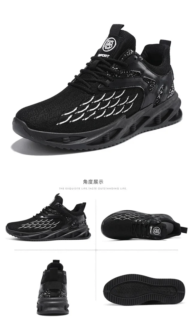 2025 Men's Lightweight Breathable Running Shoes Detail