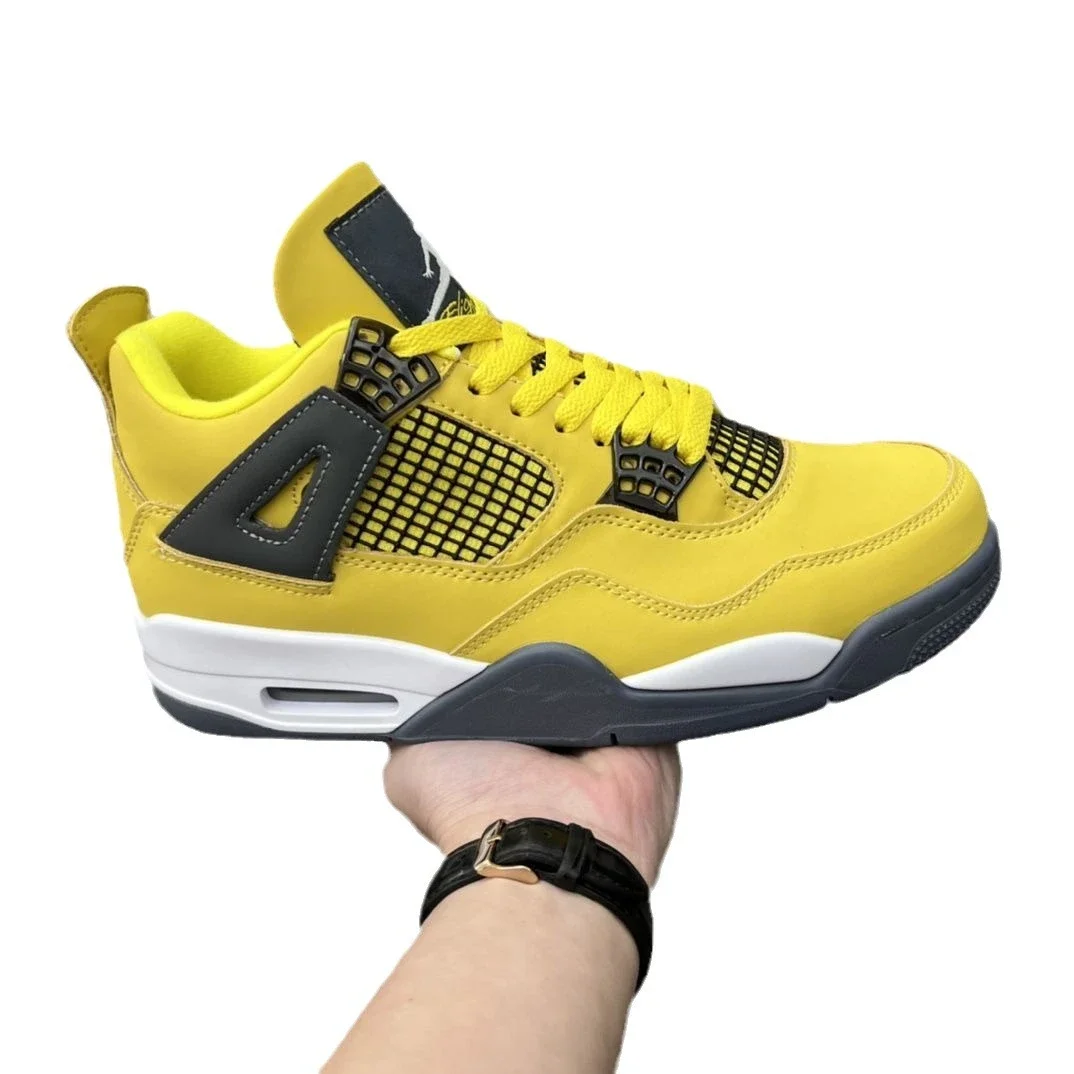 Authentic Youth Jordan 4 Couple Sneakers