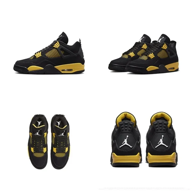 Authentic Youth Jordan 4 Couple Sneakers Detail