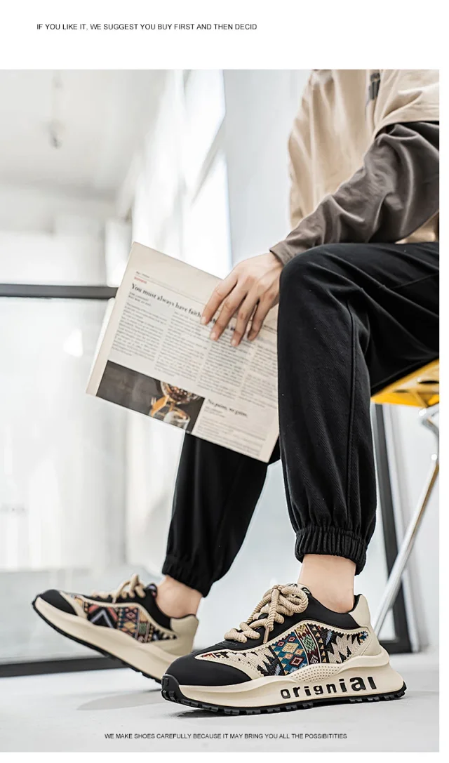 Spring 2025 Embroidered Lift Comfort Sneakers Detail