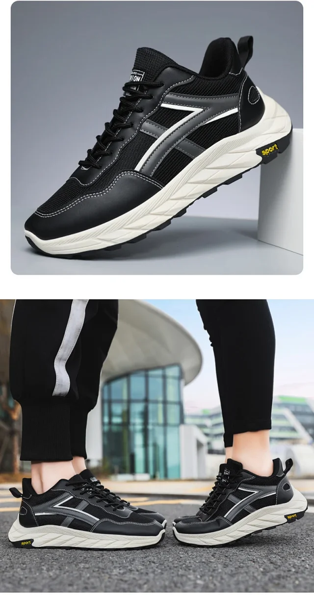 Unisex Mesh Lightweight Running Sneakers Detail
