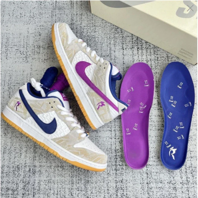 Lavender Putian Unisex Low-Top Panda Sneakers