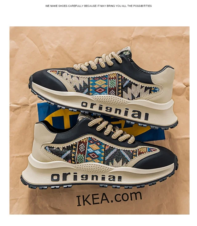 Spring 2025 Embroidered Lift Comfort Sneakers Detail