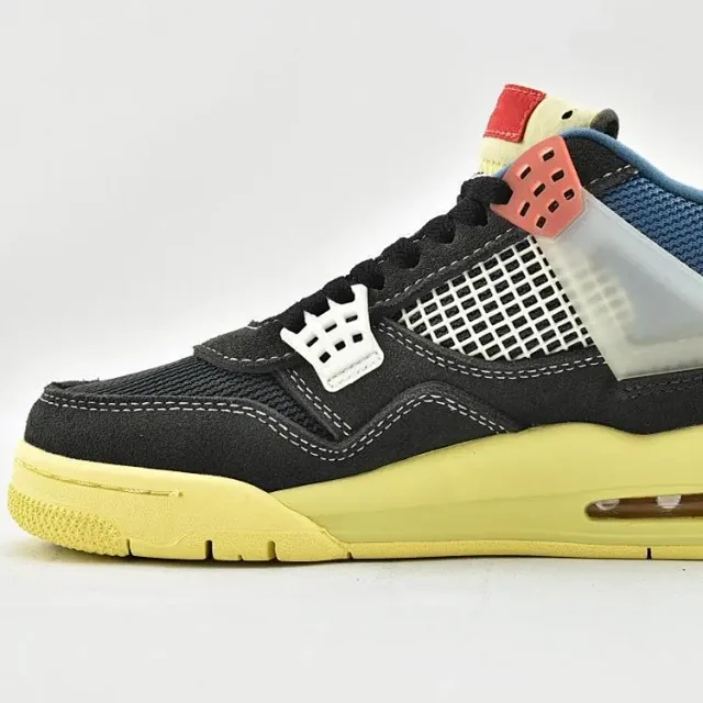 AJ4 Collab Basketball Air Durability Shoes Detail