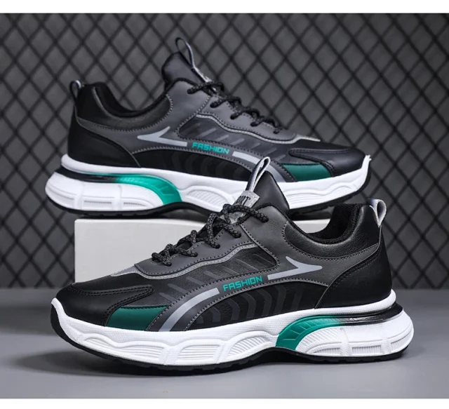 Men's Lightweight Breathable Mesh Running Shoes Detail