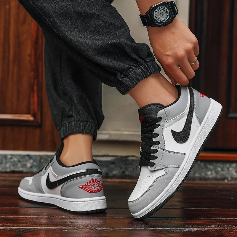 Jordan Men's Low Smoke Grey Sneakers