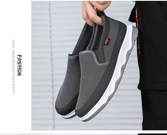 Men's Old Beijing Slip-On Walking Shoes Detail