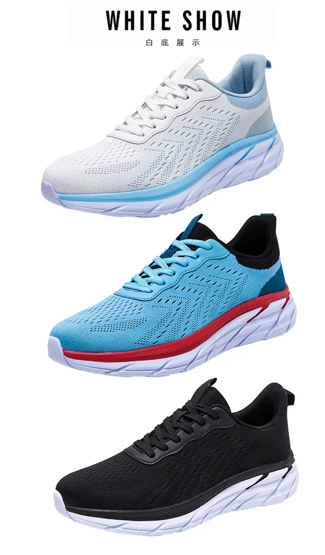 Men's Mesh Running Shoes Casual Cushioned Style Detail