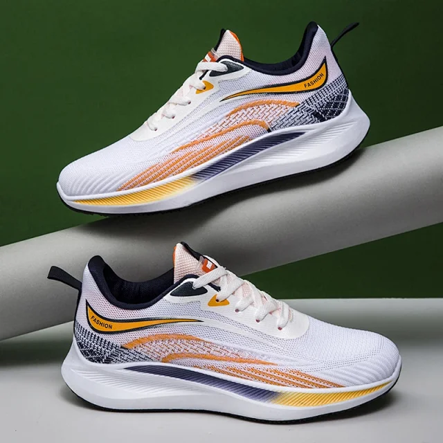 Men's Lightweight Summer Mesh Running Shoes Detail
