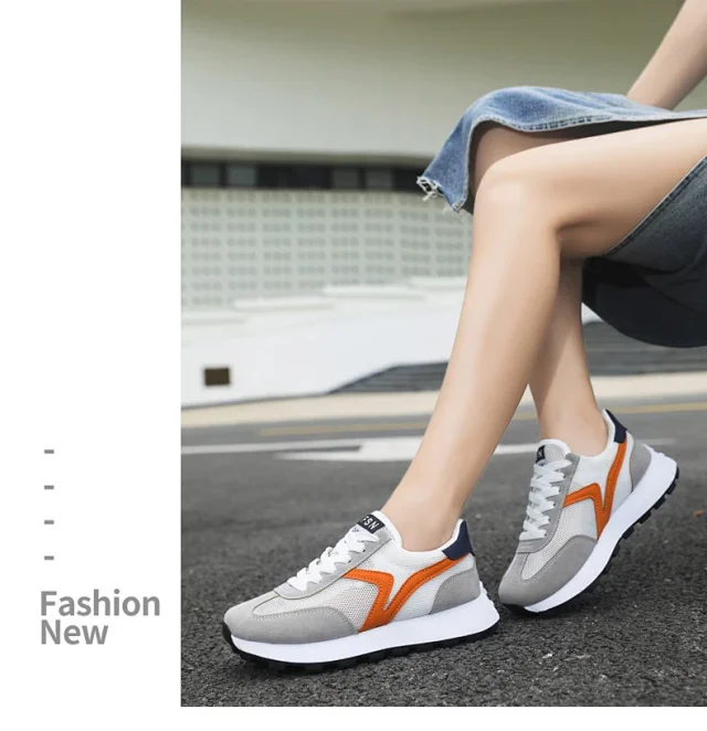 Unisex Platform Lovers' Casual Sneakers Detail