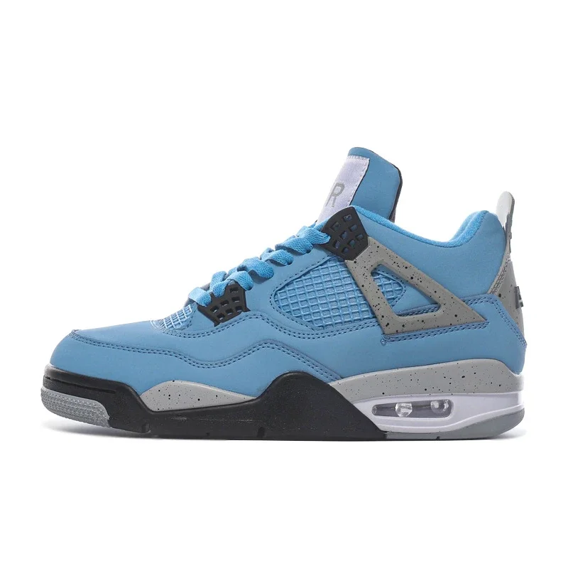 AJ4 White Cement University Blue Unisex