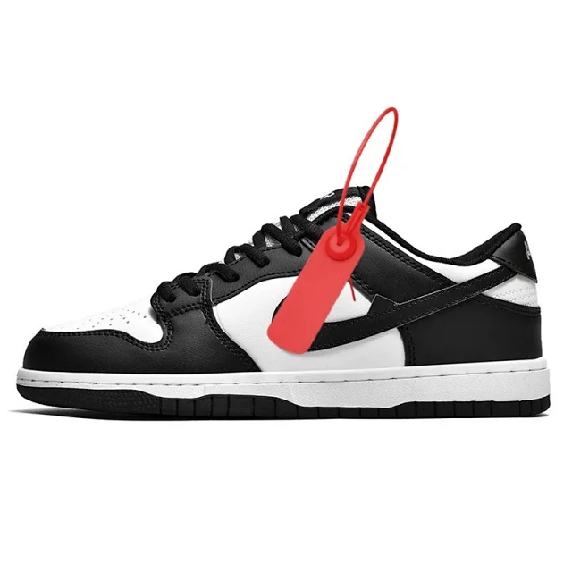 Men's Air Jordan Dunk Low Panda Collab Detail