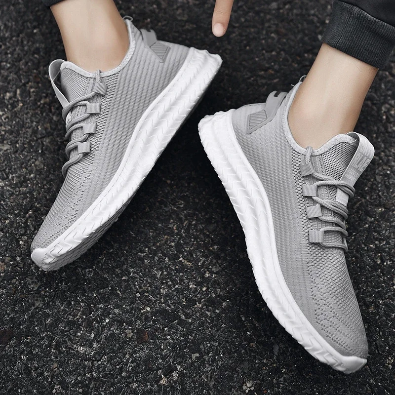 Men's Flyknit Breathable Casual Sneakers 2025