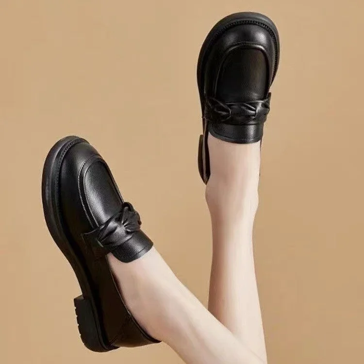 Women's Summer Leather Low Heel Mary Jane