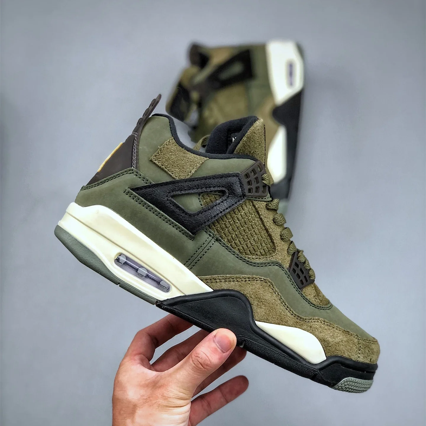 AJ4 Kaws SB Men's Black Cat