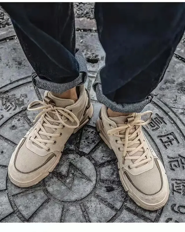 Men's Mid-Heel British Work Boots 2025 Detail