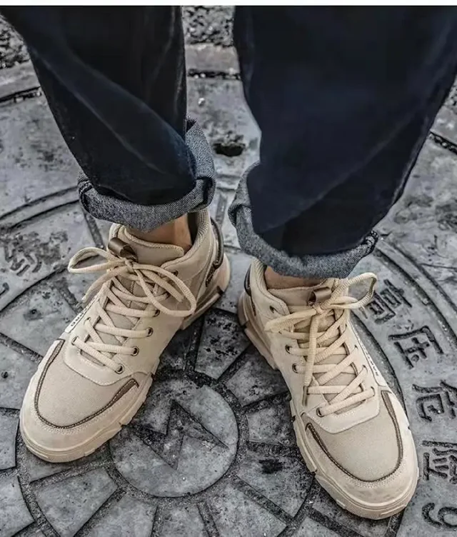 Men's Mid-Heel British Work Boots 2025 Detail