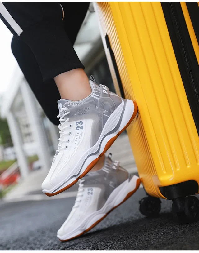 Men's Chunky Lightweight Trendy Dad Sneakers Detail