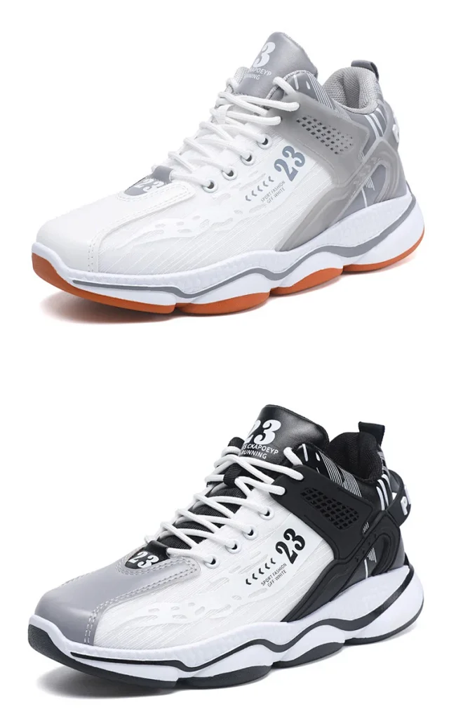 Men's Chunky Lightweight Trendy Dad Sneakers Detail