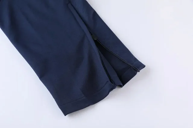 French NT Half-Zip Soccer Trainer Set Detail