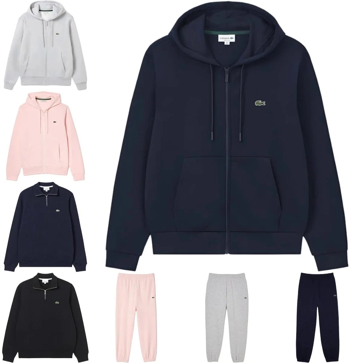 Lacoste Zip Up Hoodie