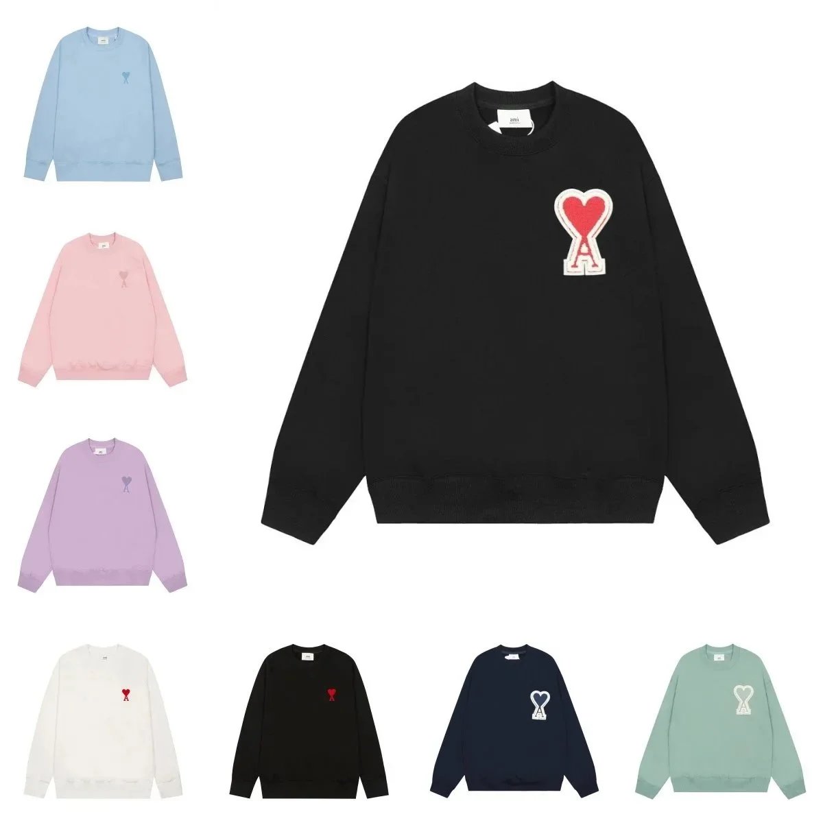 Ami Paris Crewneck Sweatshirt