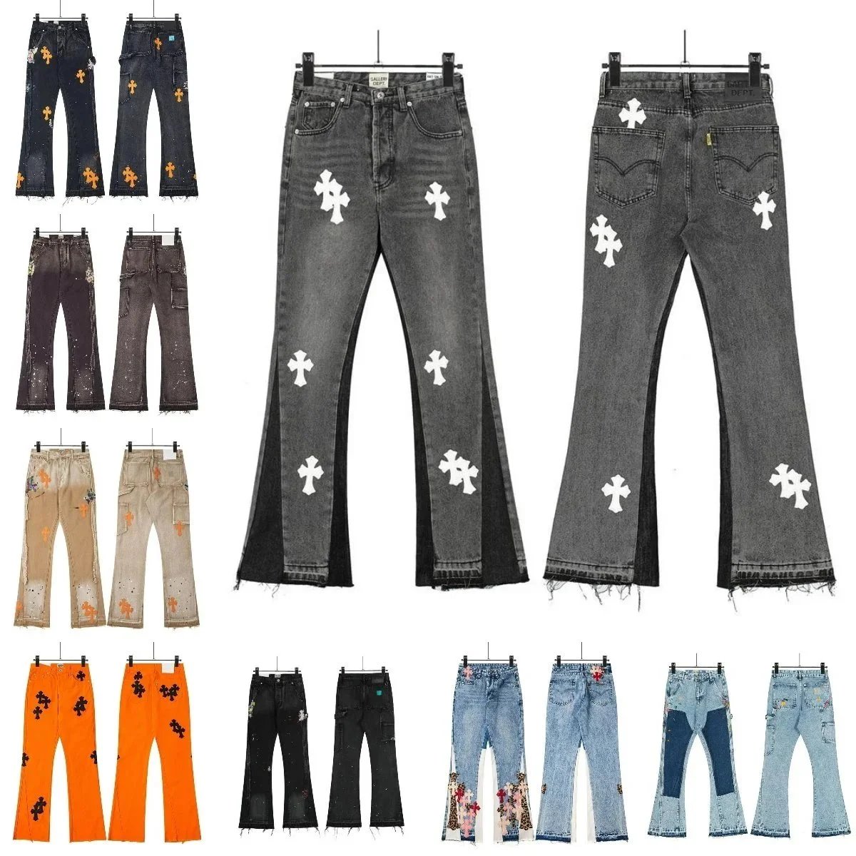 Chrome Hearts Flared Jeans