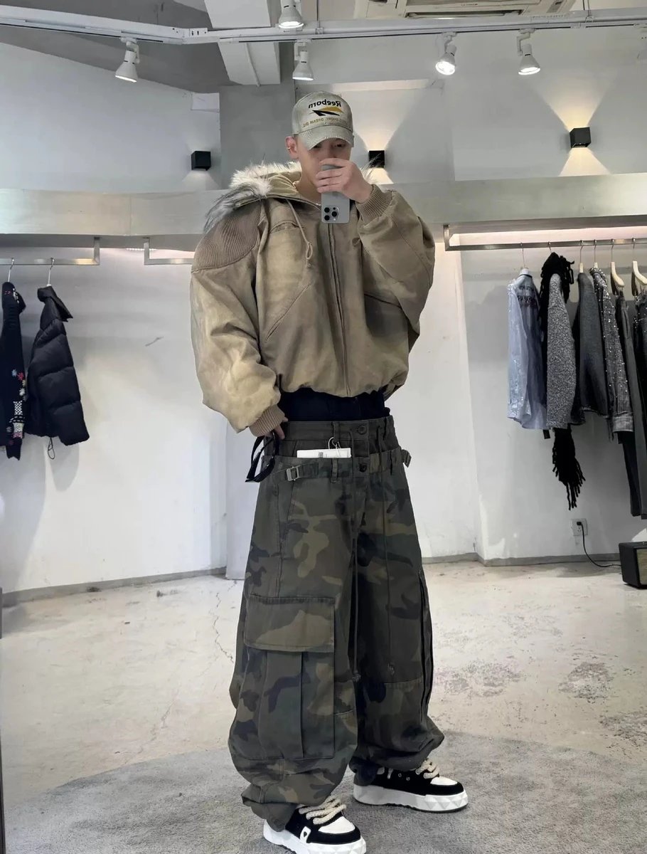Grailz Triple Waist Camo Pants