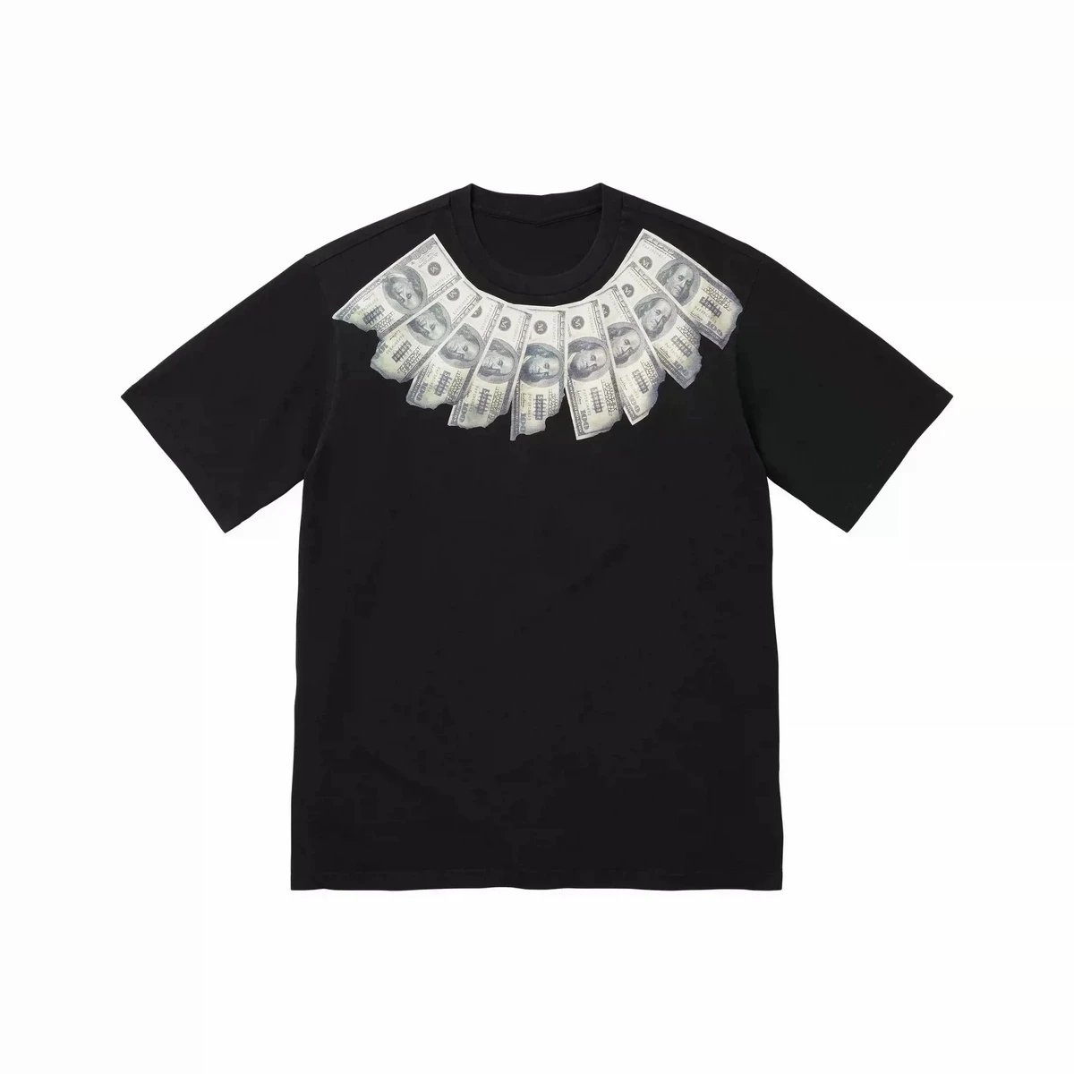 US Dollar Short Sleeve Black