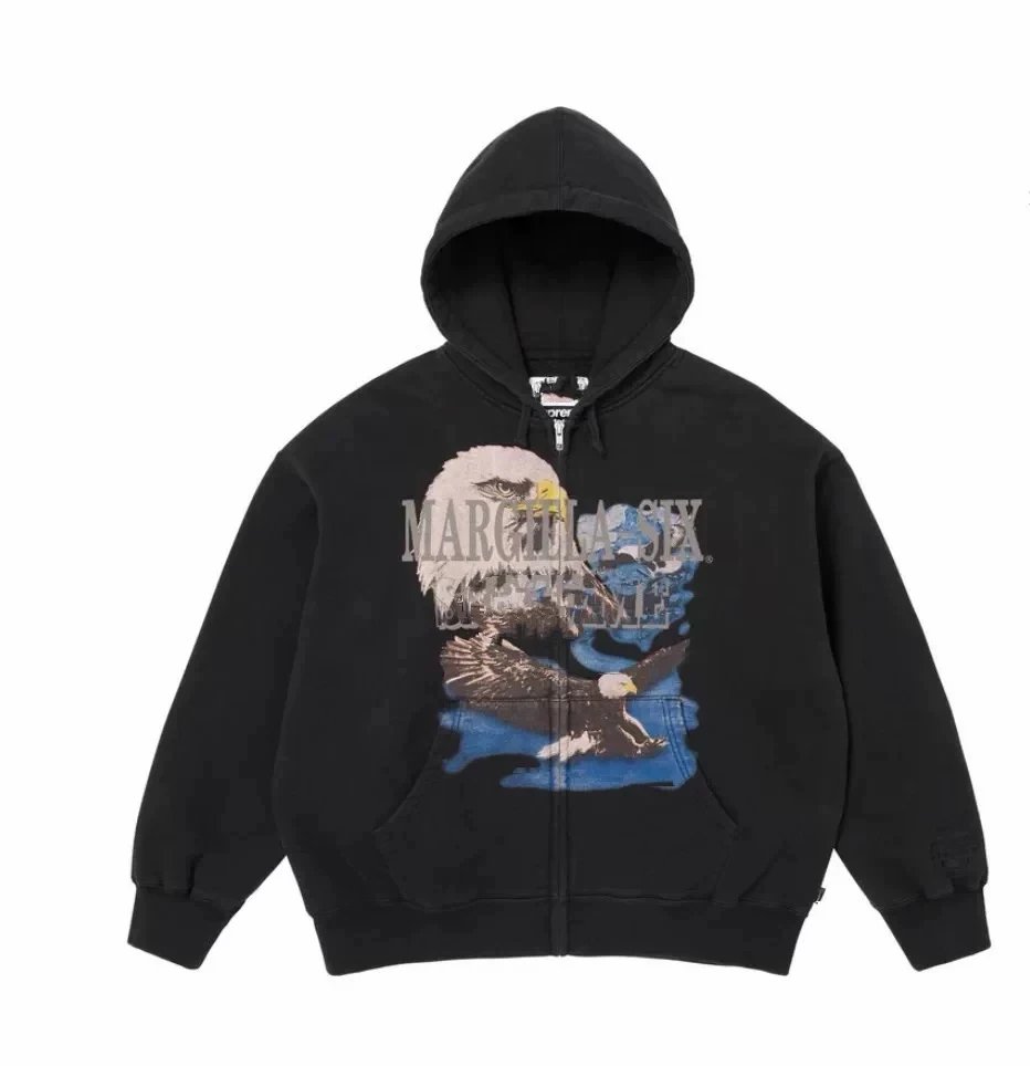 Eagle Hoodie Black