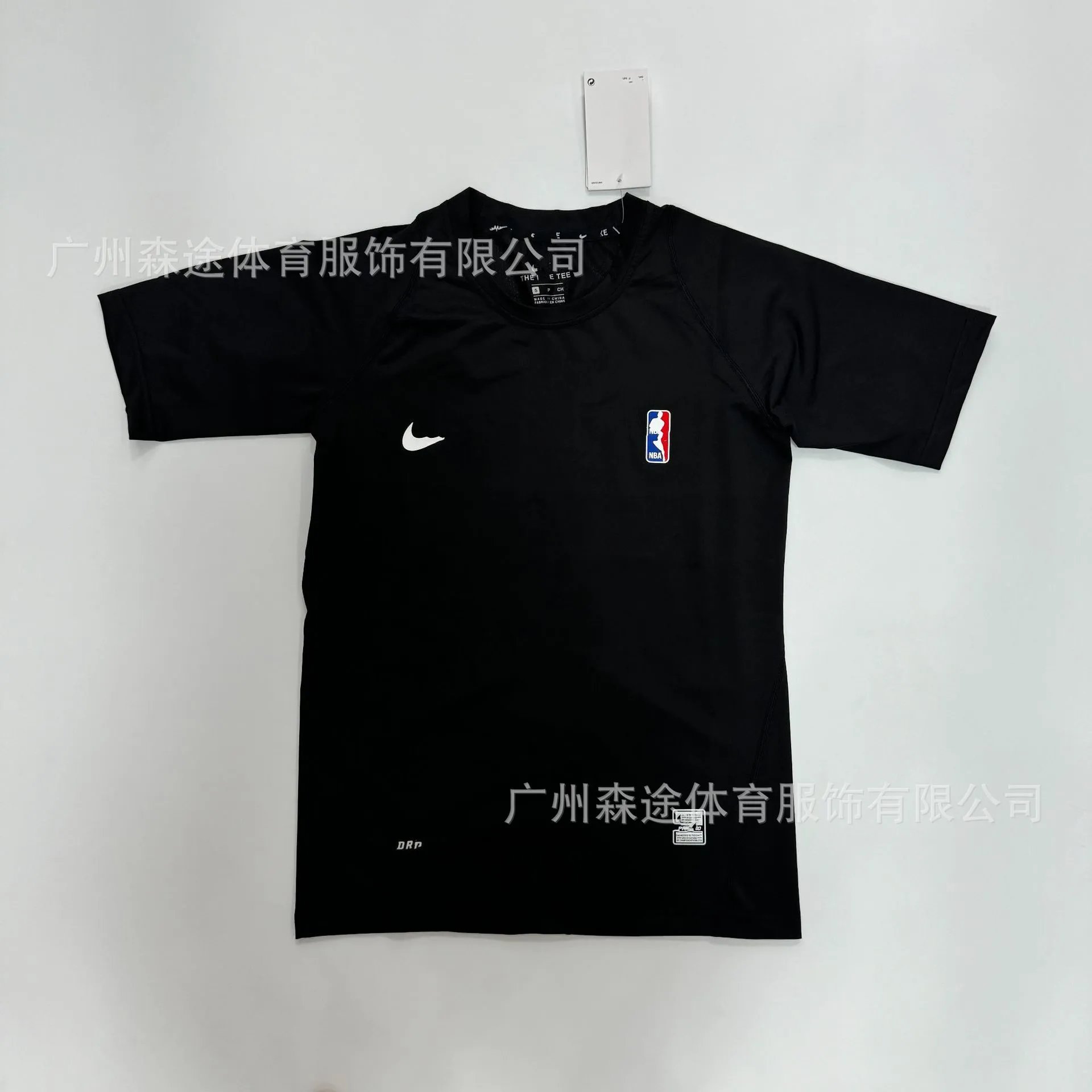 227 NBA short sleeved black