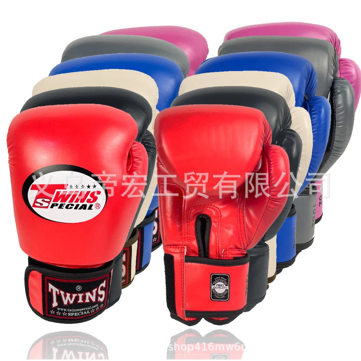 【Vi1-7】Twins 8/10/12/14/16oz Professional Kids Boxing Gloves MMA Training Punching Bag Gloves