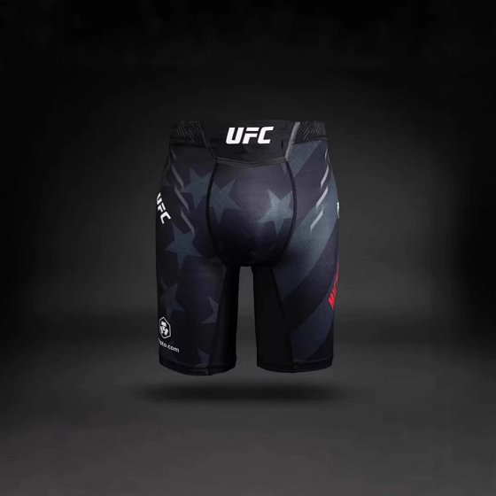 2026 loose summer 3D digital printed UFC sports shorts for men's foreign trade European and American street summer casual shorts