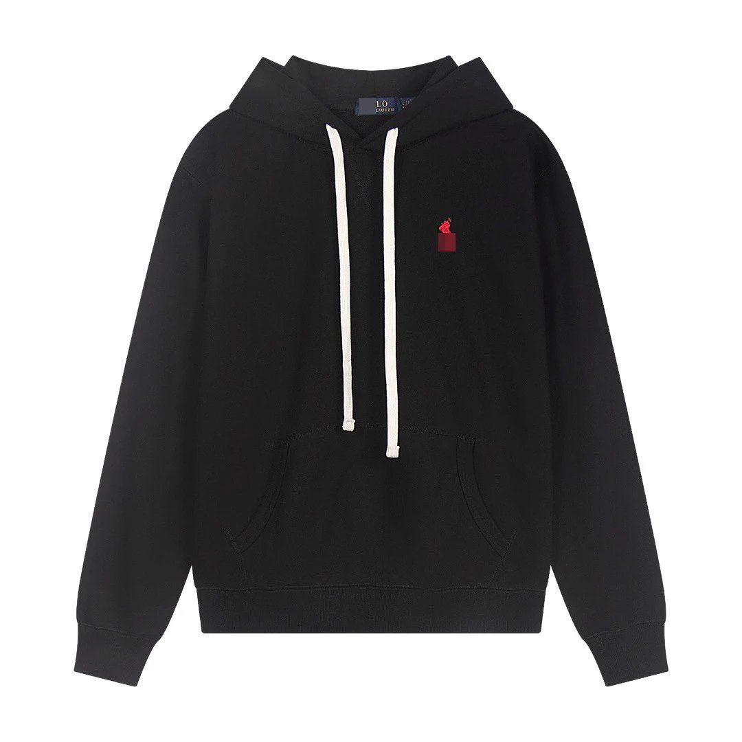 Polo Ralph Lauren Small Pony Hoodie Black - 10