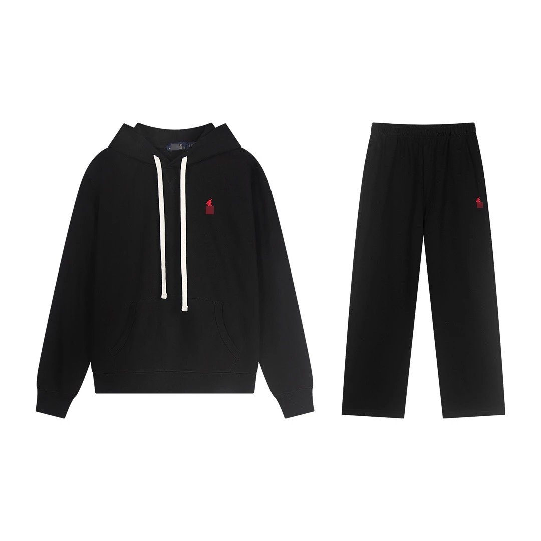 Polo Ralph Lauren Small Pony Hoodie Black - 5