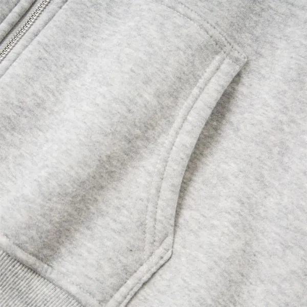 Off-White Hoodie Gray Zip-Up Hoodie - 14