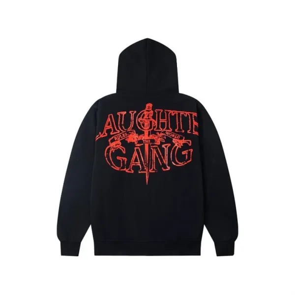 Off-White Hoodie Gray Zip-Up Hoodie - 6