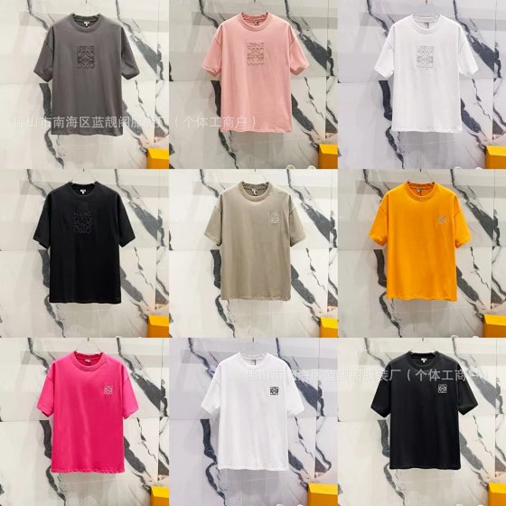 T-shirt Crew Neck Loose Fit Top