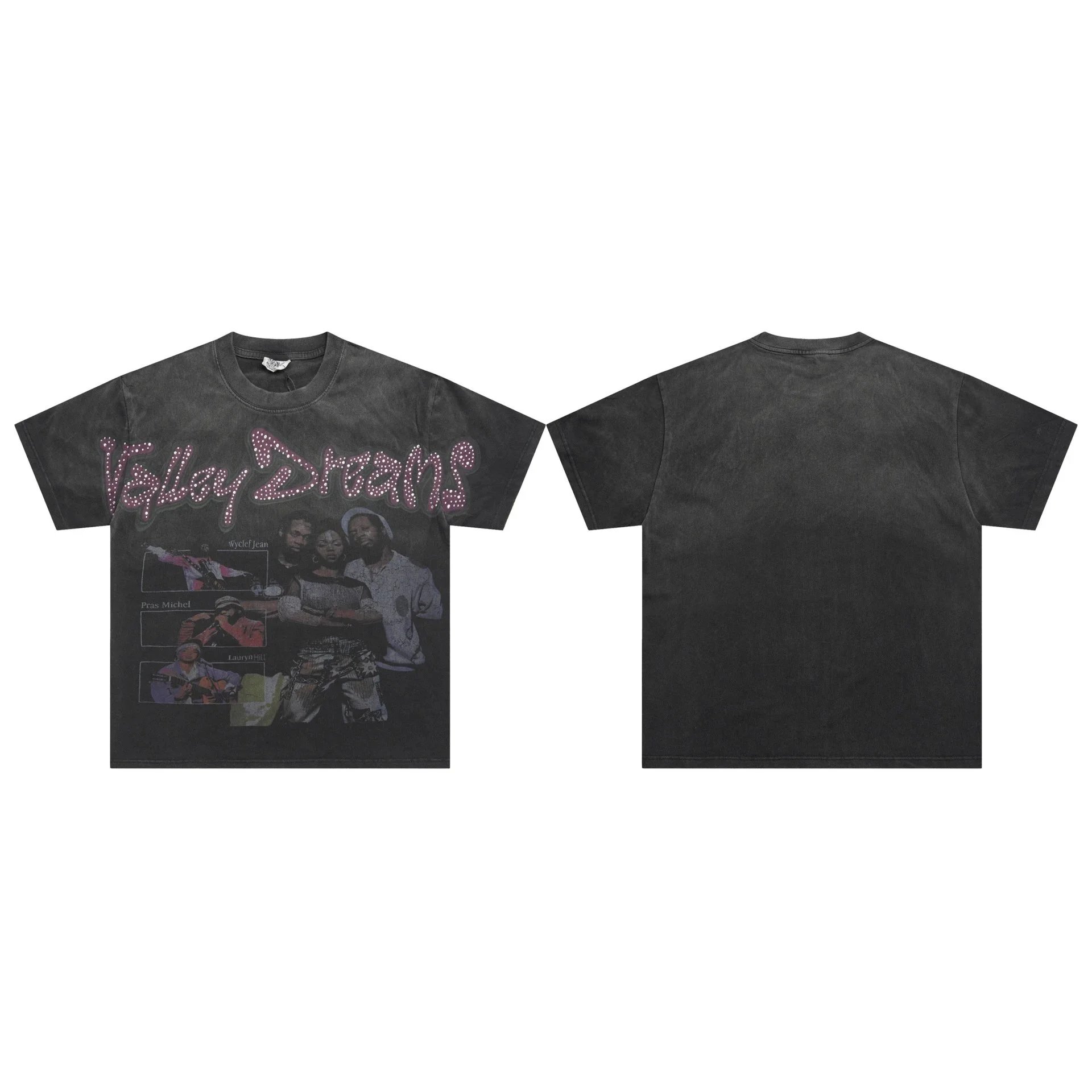 Fashion Short Sleeve Tee American Style Unisex Streetwear
