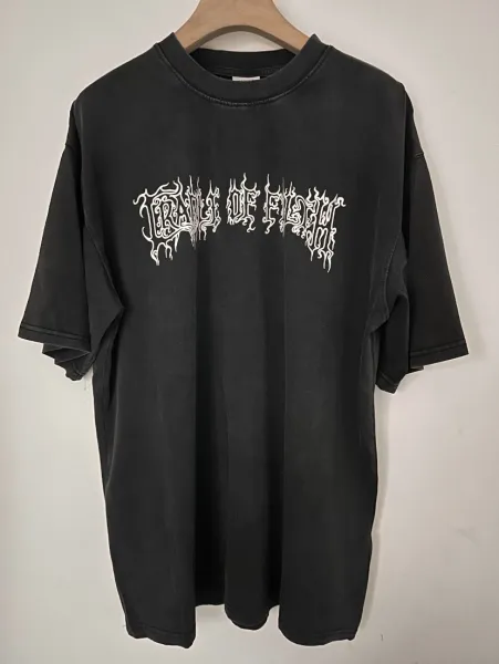 Design Cradle of Filth Band Logo Graphic Tee Black T-Shirt T-Shirts - 1