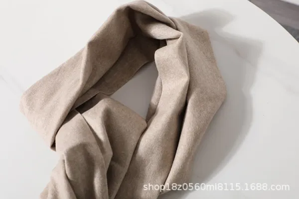 Polo Ralph Lauren Embroidered Cashmere Scarf Beige Scarves - 9