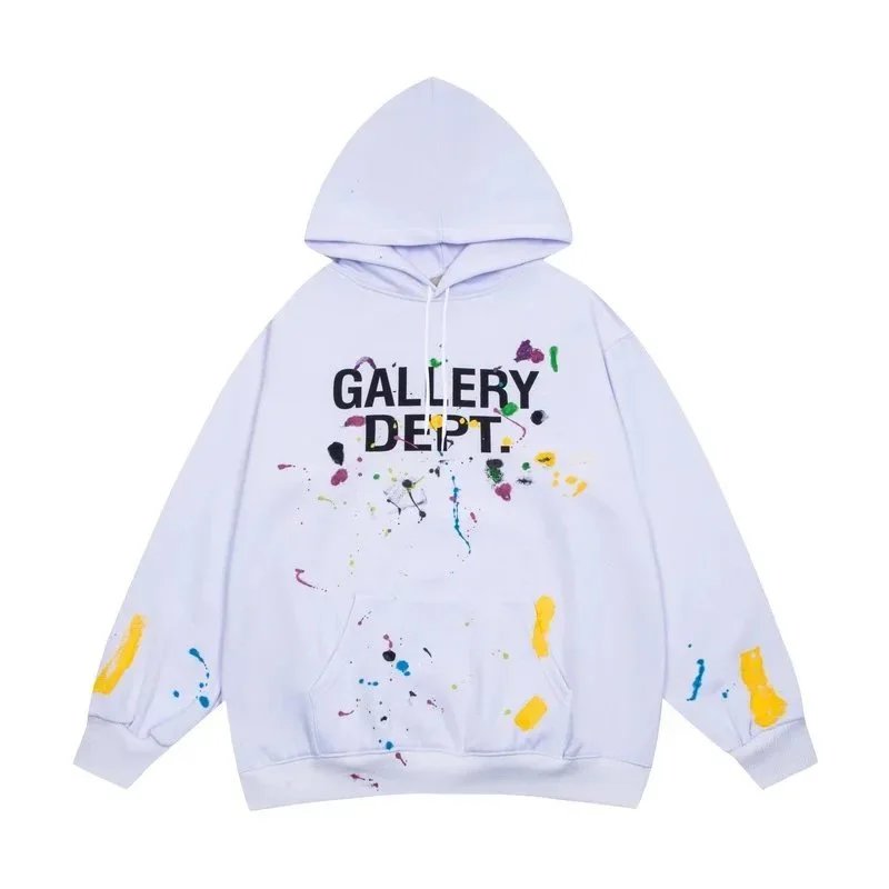 Gallery Dept. Paint-Splatter Hoodie