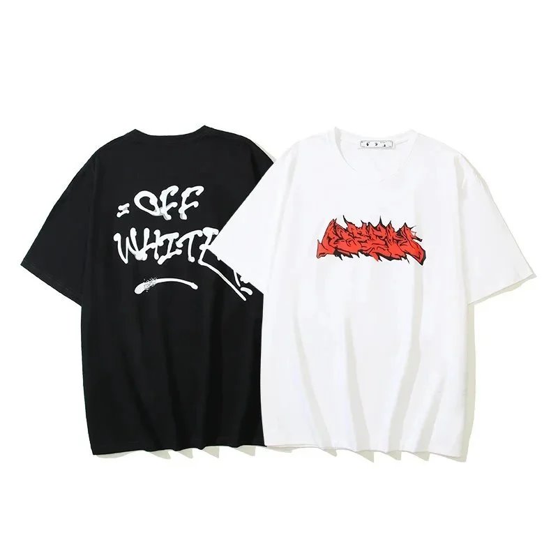 Off-White Neen Logo Jersey Tees