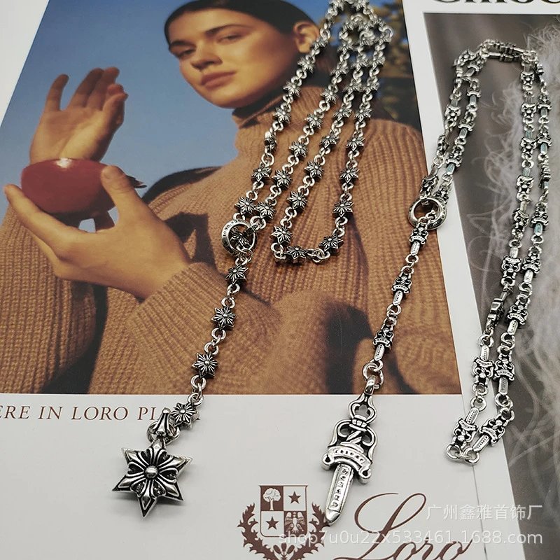 Chrome Hearts Dagger Necklaces