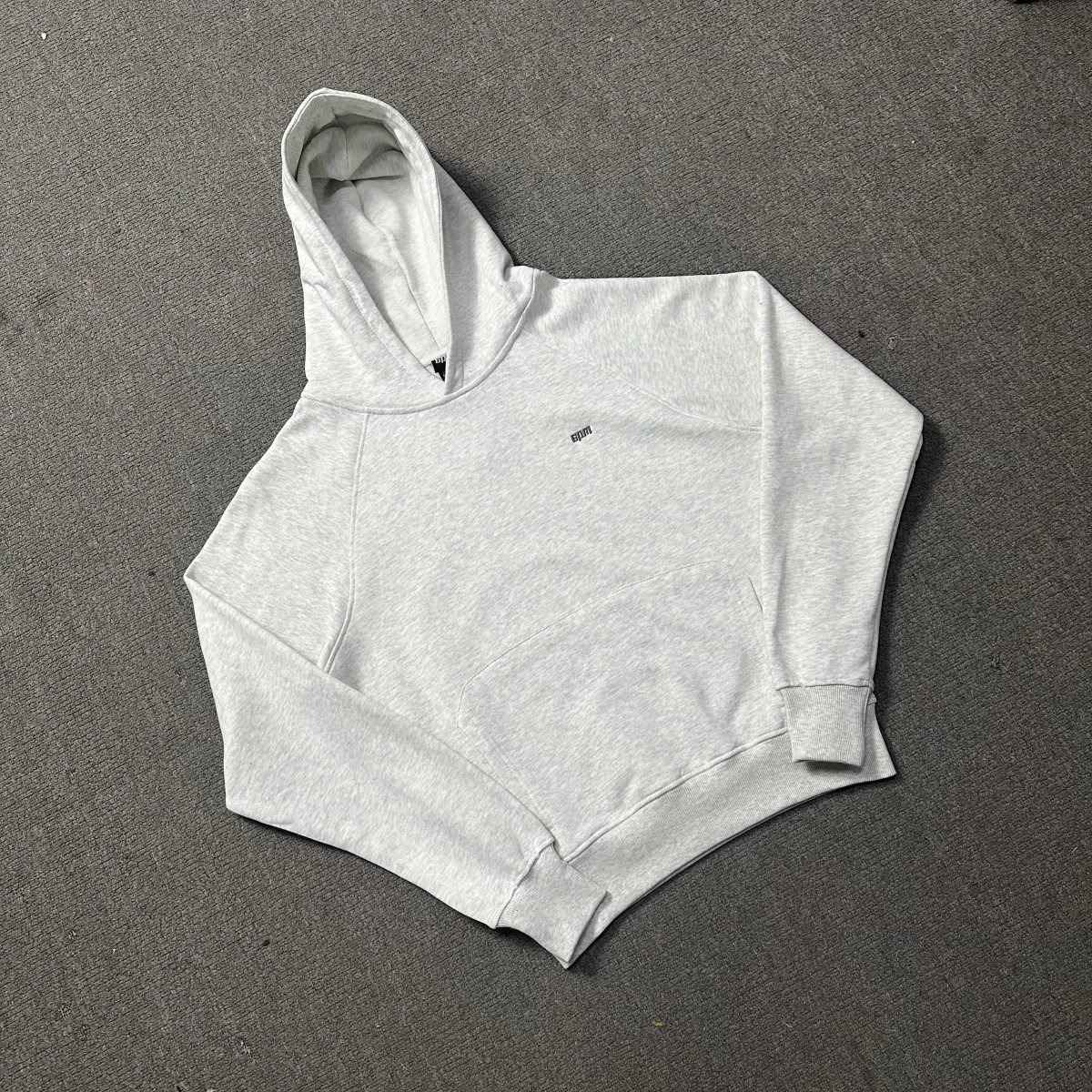 SPM-2001 # Grey Hoodie