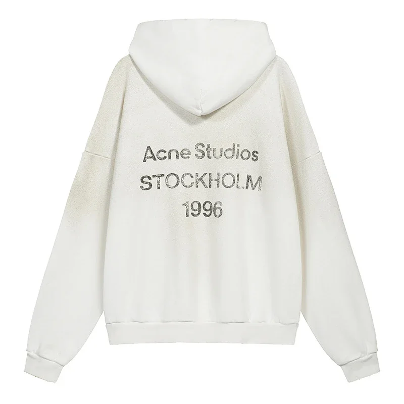 Acne Studios Stockholm 1996 Distressed Hoodie