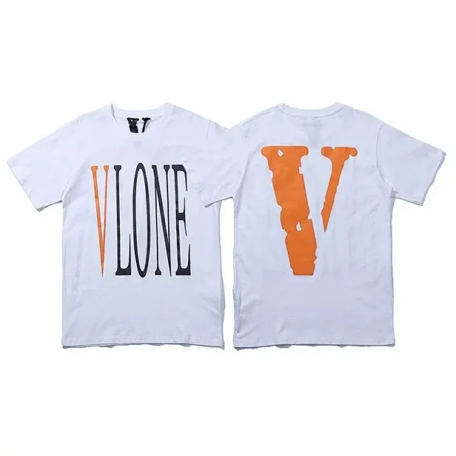 VLONE T-Shirts Short-Sleeve Graphic Logo T-Shirt product detail image 5