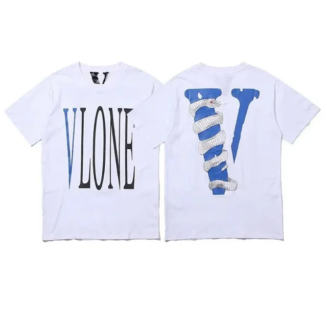 VLONE T-Shirts Short-Sleeve Graphic Logo T-Shirt product detail image 3