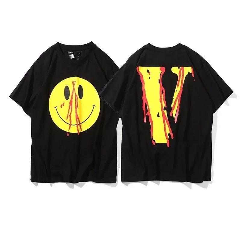 VLONE T-Shirts Short-Sleeve Graphic Logo T-Shirt — 39