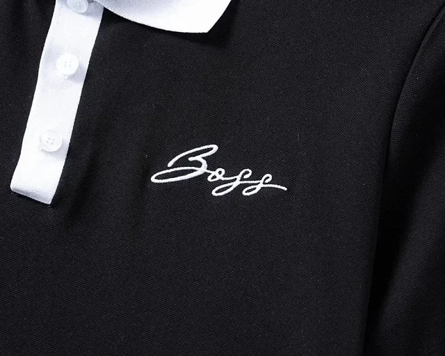 BOSS Shirts Short-Sleeve Polo Shirt with Contrast Trim product detail image 9